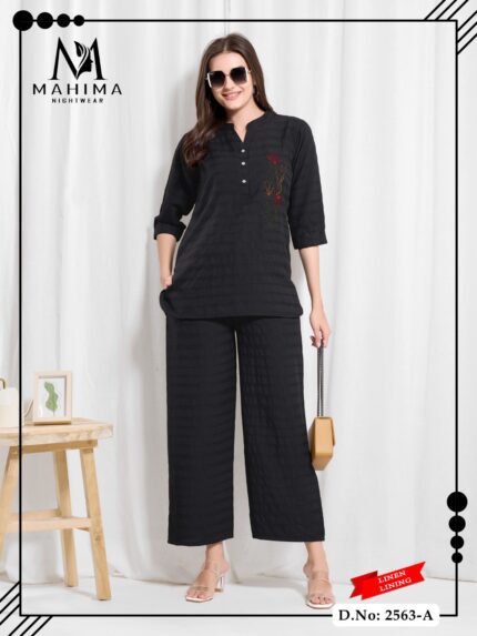 Linen Co-ord Set A