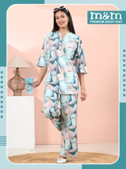Rayon Print Co-ord Set