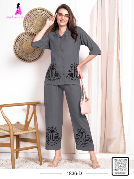 Premium Embroidery Linen Fabric