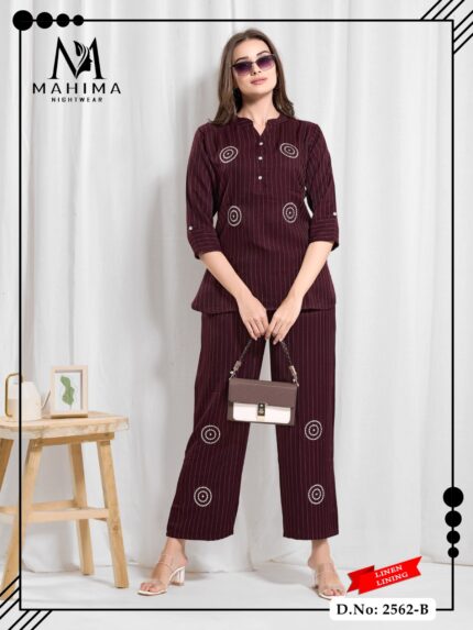 Imported Soft Linen Co-ord Set